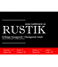 RUSTIK 1" x 1" hexagonal mesh