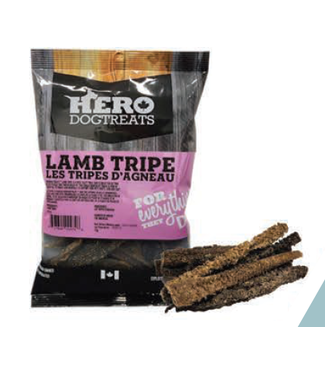 Hero Dog Treats Tripes d'agneau séchées