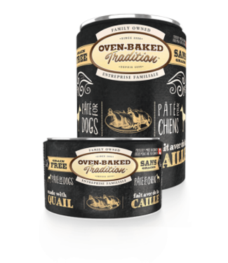 Oven-Baked Tradition Grain-free pâté for adult dogs – Quail