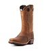 Ariat Botte Hybrid Roughstock square toe sorrel crunch