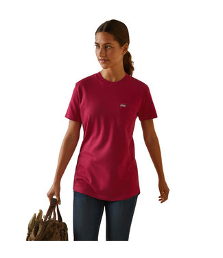 Ariat T-Shirt Rebar en coton cherries jubilee