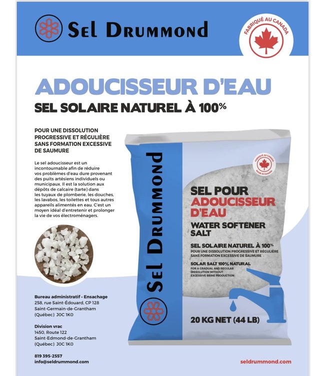 SEL DRUMMOND Water softener salt