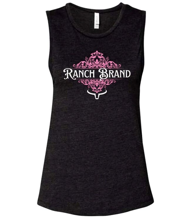 Ranch Brand "Muscle Tank" floral tank top