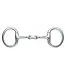 Shires Equestrian French link Eggbutt Double curved bit