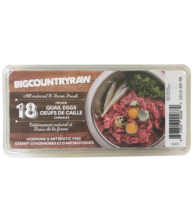 Big Country Raw Quail eggs