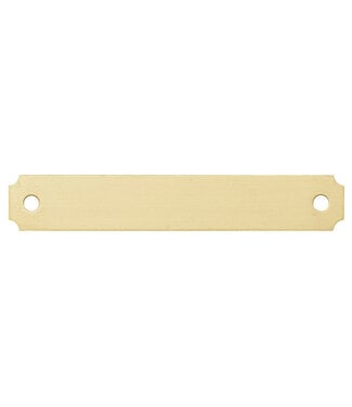 IMARC Brass engraving plate for halter