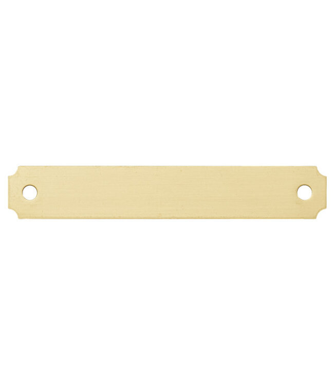 IMARC Brass engraving plate for halter
