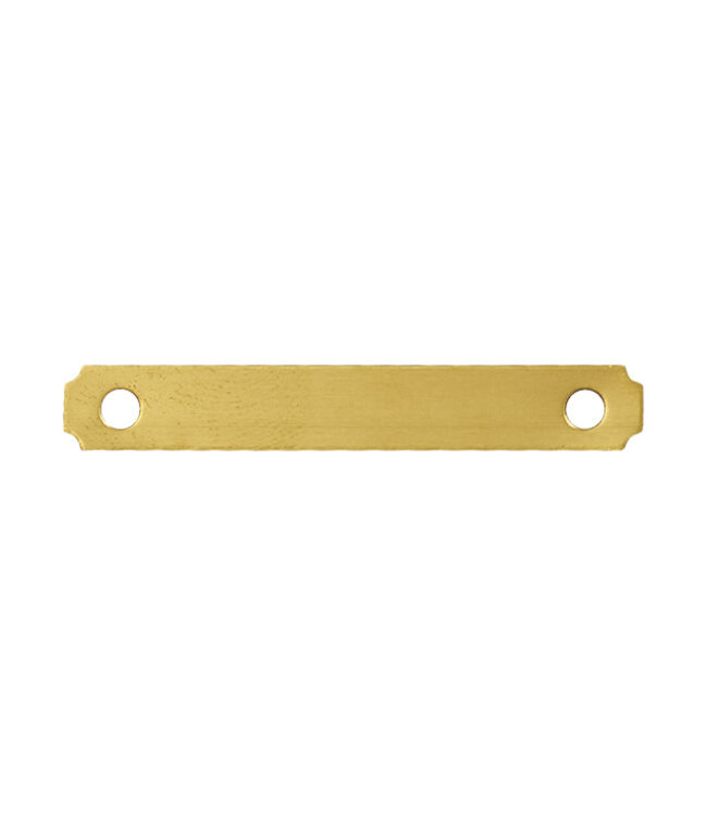 IMARC Brass engraving plate for bridle