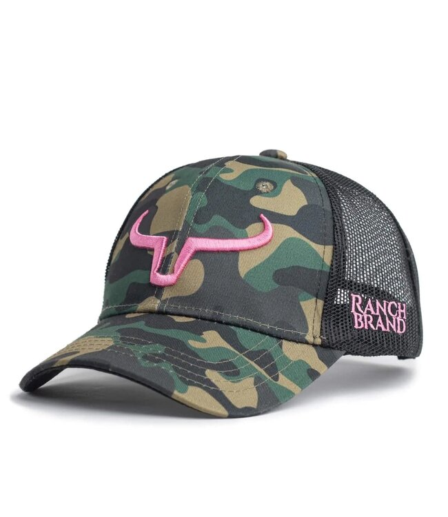 Ranch Brand Casquette Ponytail Camo