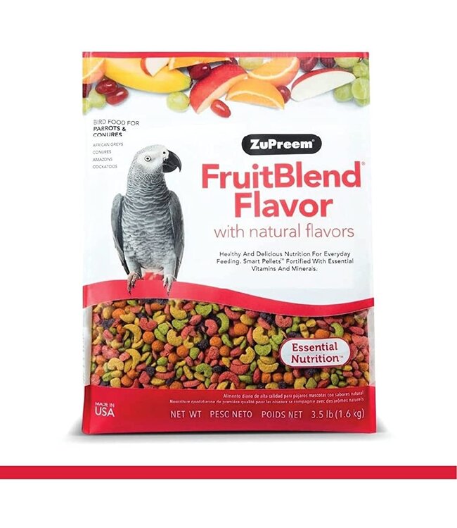 Zupreem FruitBlend - Food for Medium to Large Parrots