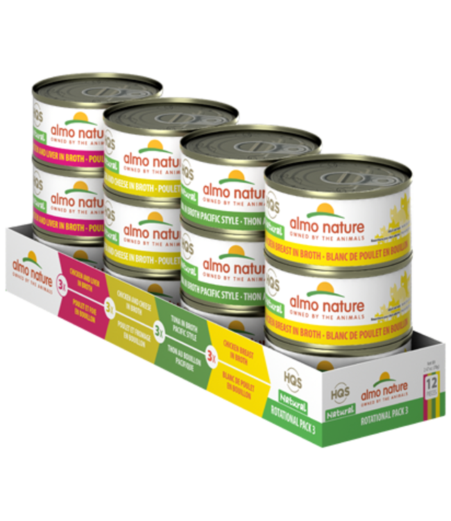 Almo Nature HQS Natural Pack - Rotation Pack (4 flavors)