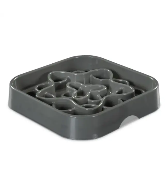 MESSY MUTTS Slow feeder - Square bowl