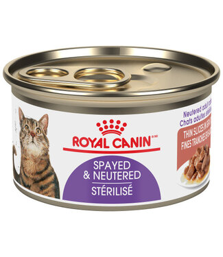 Royal Canin Nutrition Santé Féline STÉRILISÉ FINES TRANCHES EN SAUCE