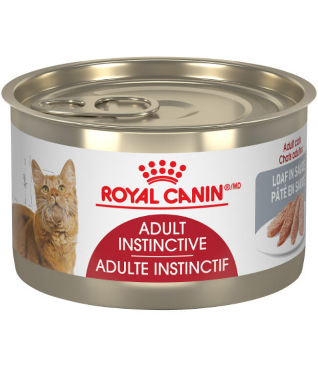 Royal Canin Adult Instinctive Loaf In Sauce Canned Cat Food