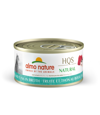 Almo Nature HQS Natural Truite & Thon en Bouillon