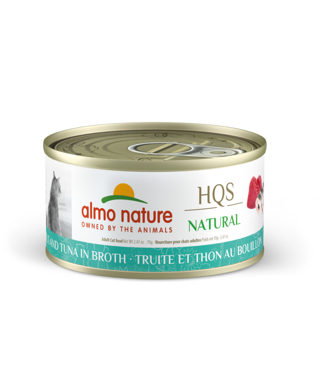 Almo Nature HQS Natural - Trout & Tuna in Broth