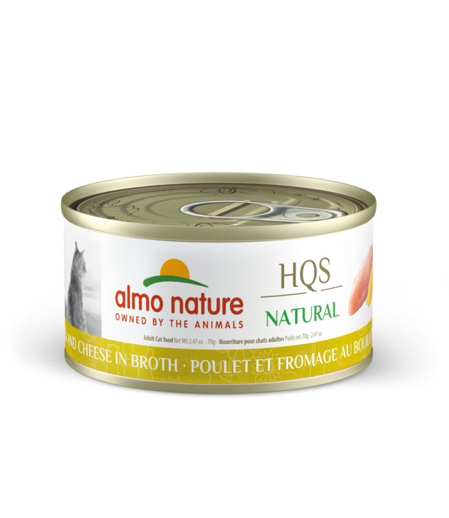 Almo Nature HQS Natural - Chicken & Cheese in Broth