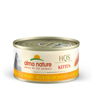 Almo Nature HQS Natural Kitten Chicken in Broth