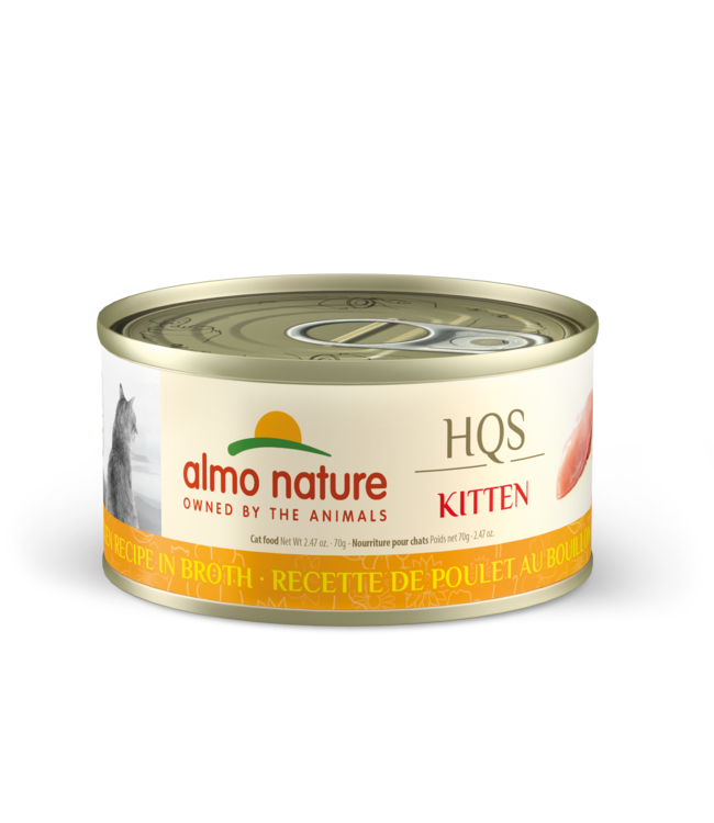 Almo Nature HQS Natural Chaton Poulet en Bouillon