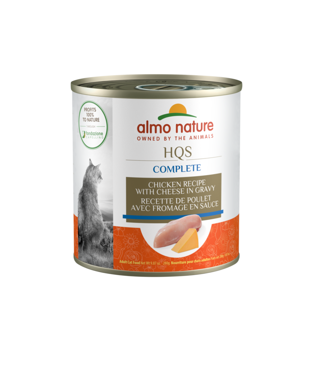 Almo Nature HQS Complete Poulet & Fromage en Sauce