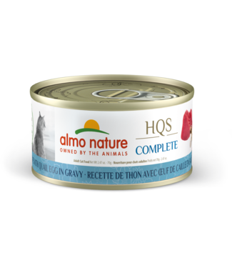Almo Nature HQS Complete Thon & Œuf de Caille en Sauce