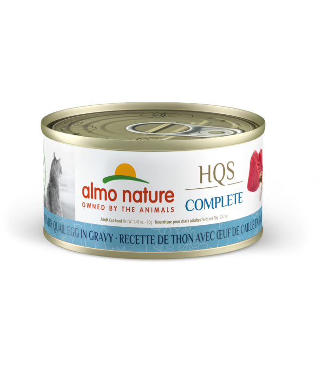 Almo Nature HQS Complete - Tuna & Quail Egg in Gravy