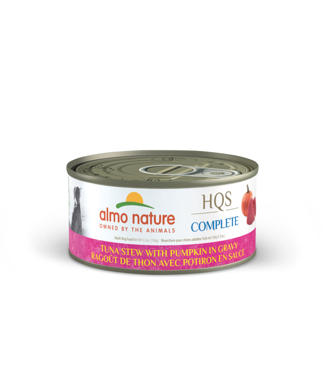 Almo Nature HQS Complete Ragoût de Thon & Citrouille en Sauce