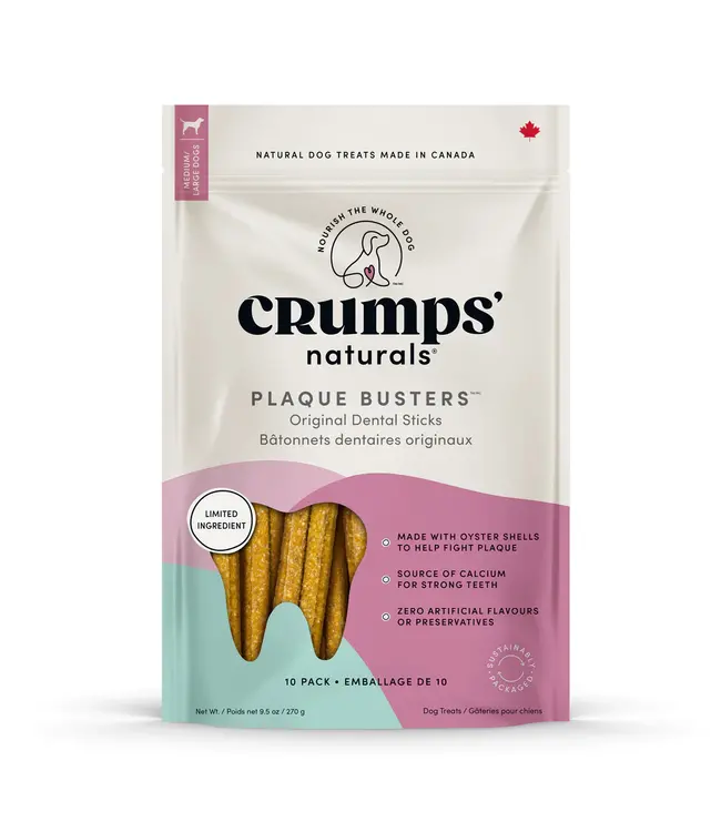 Crumps' Naturals Plaque Busters (18 pack)