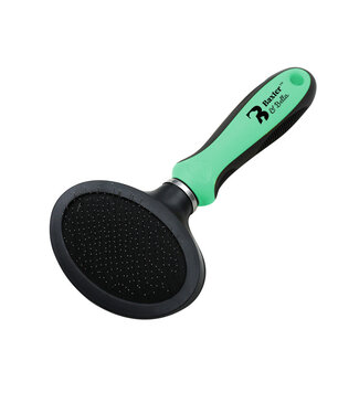 Baxter & Bella Brosse Slicker ovale pour chat