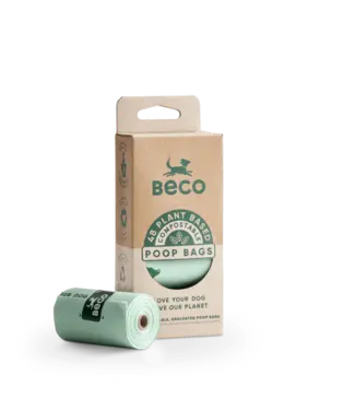 BECO PETS Biodegradable Poop Bags Fragrance-free