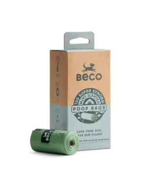 BECO PETS Poop Bags biodégradables Senteur de Menthe