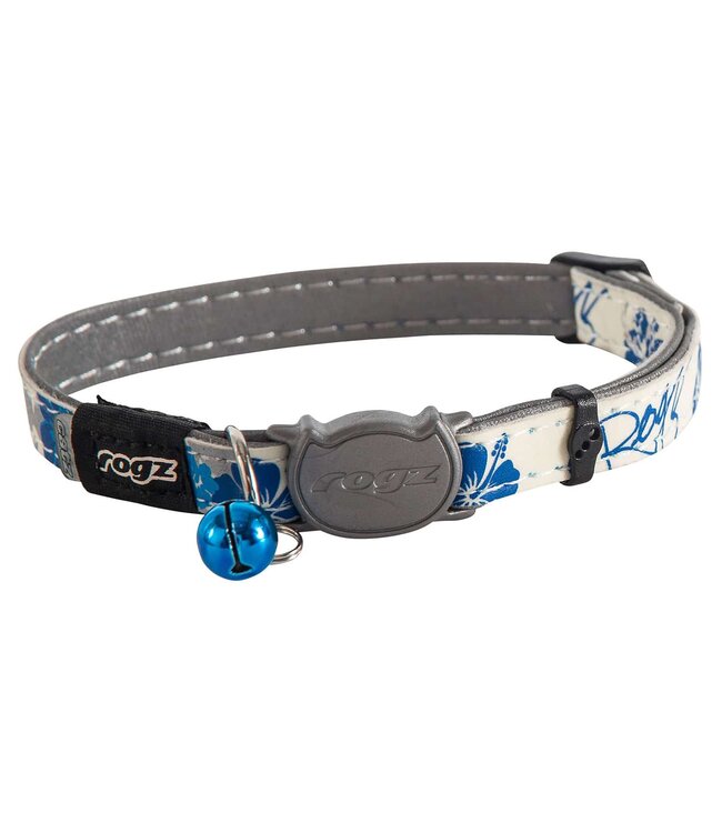 ROGZ Collier Safety Release ''Glow Cat'' pour chat (8-12'')