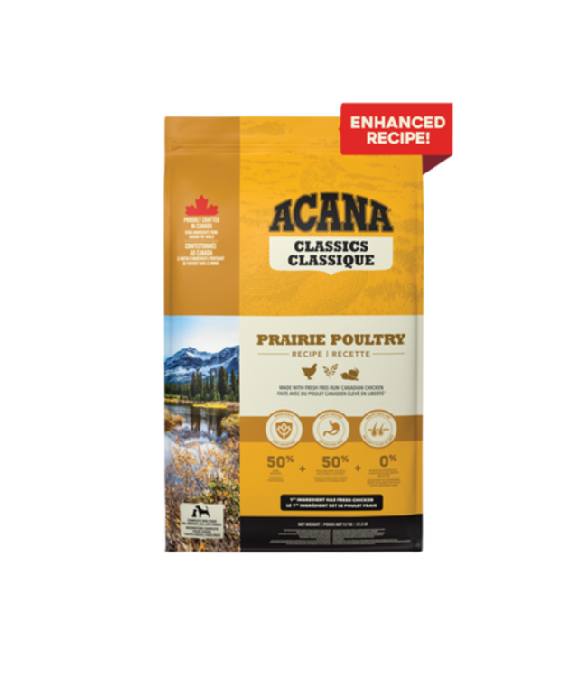 Acana CLASSICS Recette Prairie Poultry