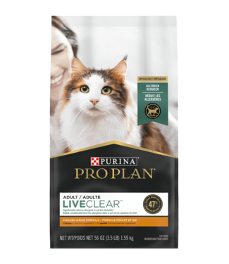 Proplan LiveClear recipe for cat