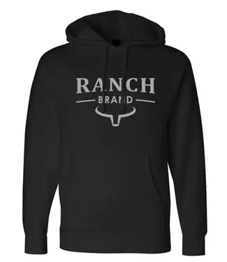 Ranch Brand Hoodie Unisex Classic - Black & Grey