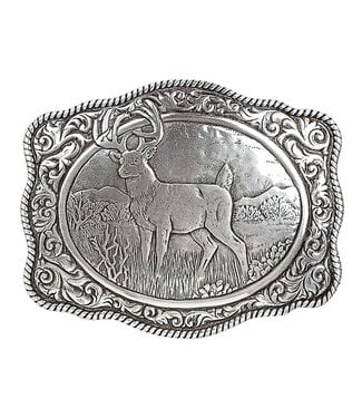 M&F Western Products Crumrine Deer Belt Buckle