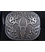 M&F Western Products Laser Etch Deer Skull belt buckle