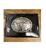 Ariat Longhorn & Barbed Wire Belt Buckle