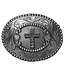 M&F Western Products Blazin Cross Belt Buckle