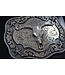 M&F Western Products Antique Steer Skull Belt Buckle