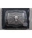 M&F Western Products Belt Buckle Crumrine Western Longhorn Bull Skull