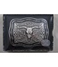 M&F Western Products Boucle de Ceinture Crumrine Western Longhorn Bull Skull