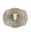 M&F Western Products White Skull Belt Buckle