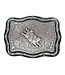 M&F Western Products Bull Rider Barbed Wire Belt Buckle