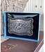 M&F Western Products Bull Rider Edge Rectangle Belt Buckle