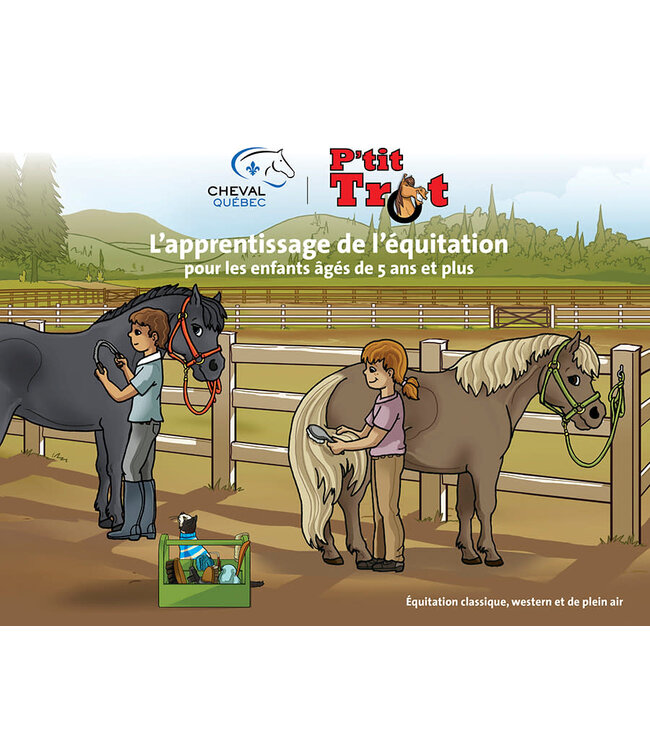 CHEVAL QUEBEC Le P'tit Trot Riding Manual (French)