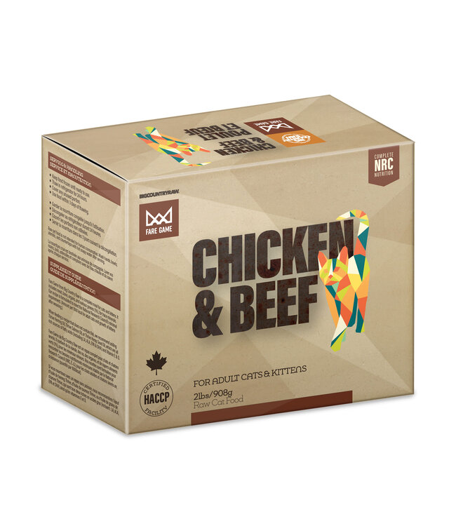 Big Country Raw Chicken & Beef Fare Game