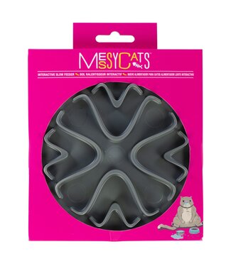 MESSY CATS Slowfeeder bowl with suction cup for cat