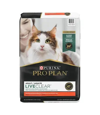 Proplan LiveClear recipe for Cat