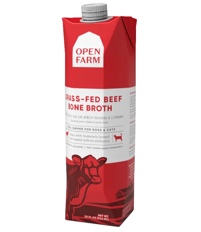 Open Farm Bouillon d'os au Bœuf